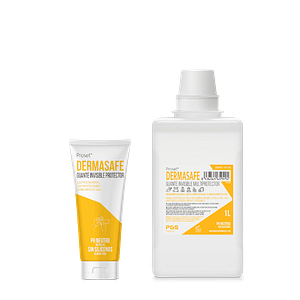 Página Info Proset DERMASAFE, guante invisible multiprotector.