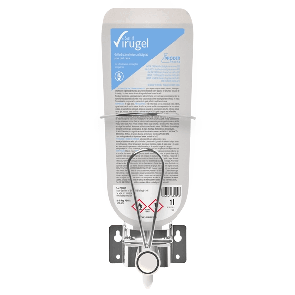 Imagen de producto Sanit VIRUGEL con soporte PGS 1000 CODAL INOX