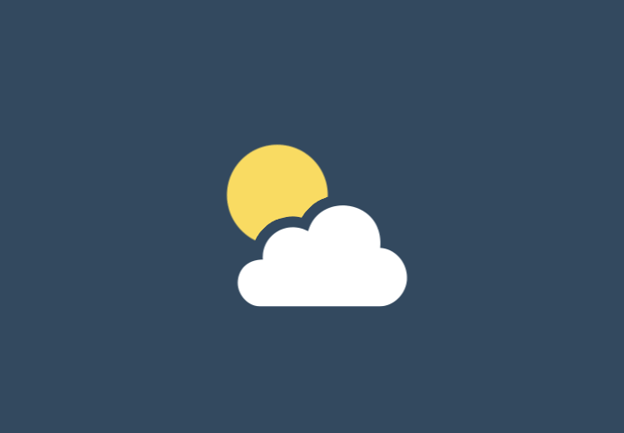 Gif animado sobre los estados ambientales para la entrada de setiembre.